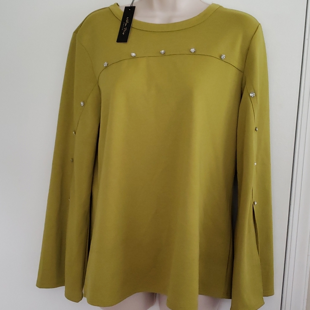 NWT Melissa Paige Top Size Petite Large